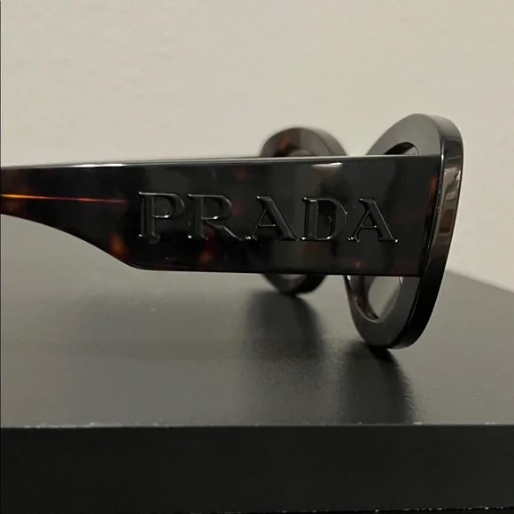 Prada Women's Brown Tortoise Sunglasses - Picture 3 of 6